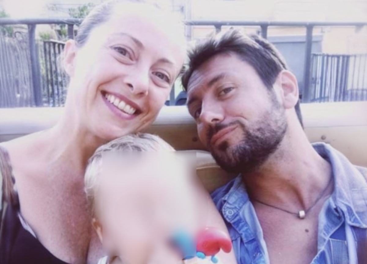 Giorgia Meloni, Andrea Giambruno e figlia Ginevra Giorgia Meloni, Andrea Giambruno e figlia Ginevra