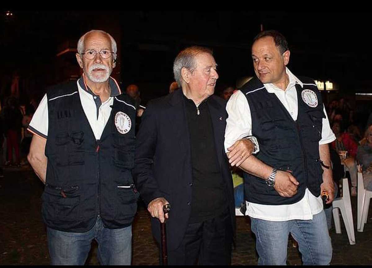Giorgio Onorato con la Confraternita di Testaccio Giorgio Onorato con la Confraternita di Testaccio