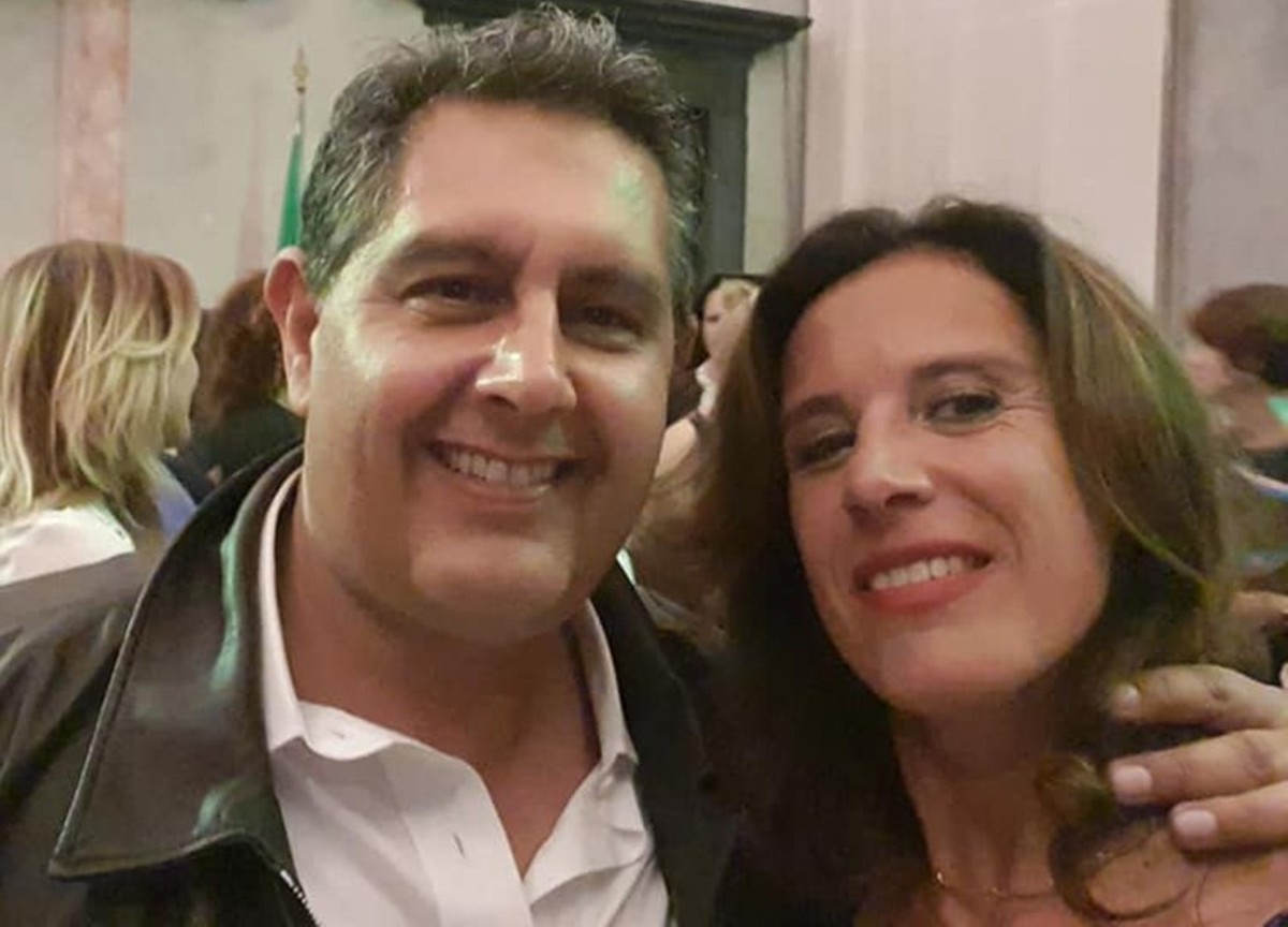 Giovanni Toti e Ilaria Cavo