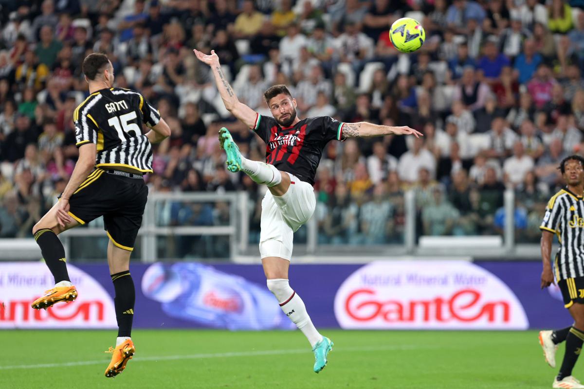 Giroud Milan Juventus