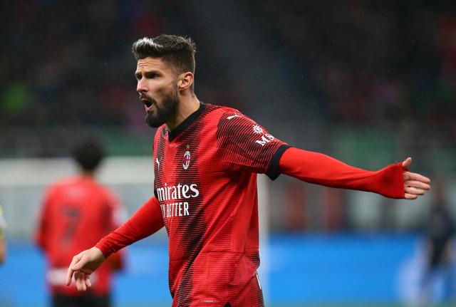 Olivier Giroud (foto Lapresse) Olivier Giroud (foto Lapresse)