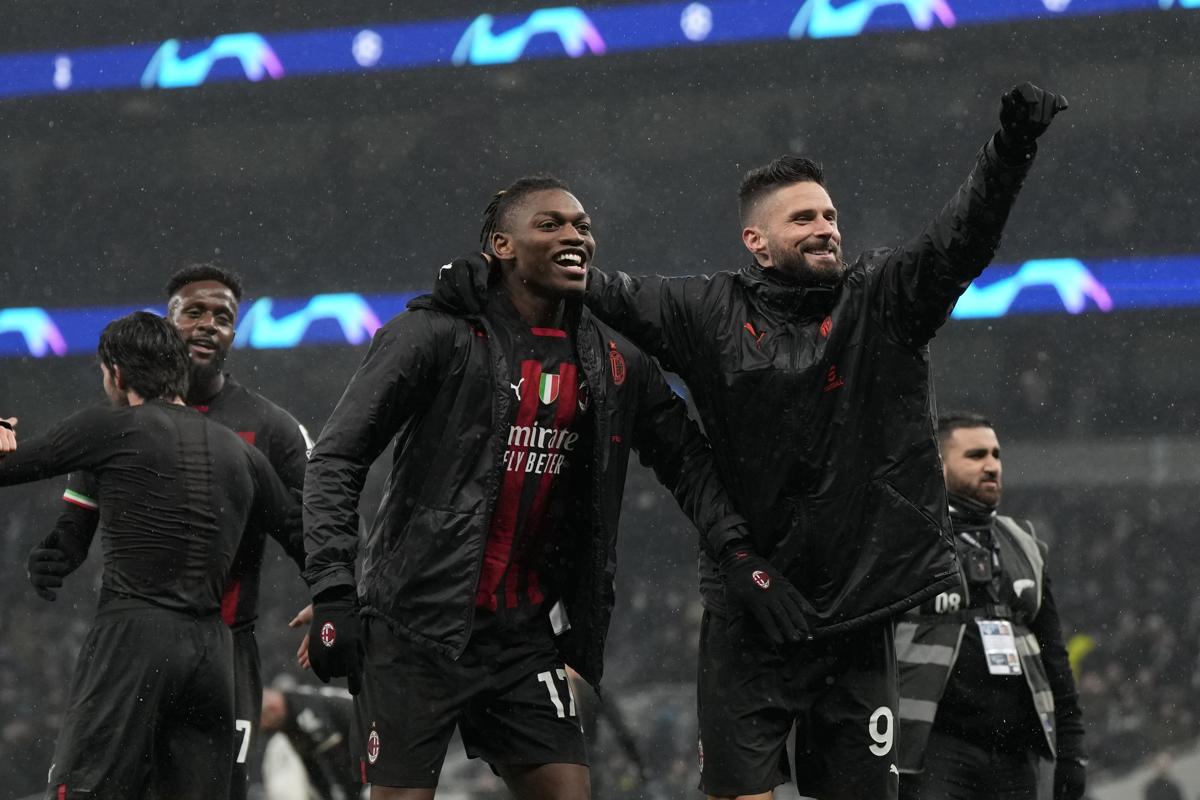 Olivier Giroud - Rafael Leao (Lapresse) Olivier Giroud - Rafael Leao (Lapresse)