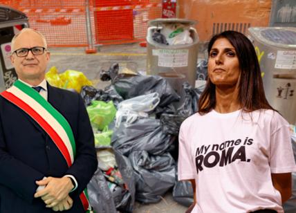 Roma invasa dai rifiuti, il sindaco Gualtieri dà la colpa a Raggi ma...