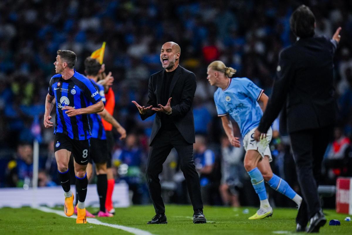 Pep Guardiola conquista la terza Champions da allenatore (foto Lapresse) Pep Guardiola conquista la terza Champions da allenatore (foto Lapresse)
