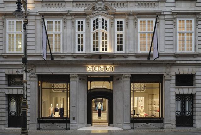 Nuovo store di Gucci in New Bond Street, ph: courtesy of Gucci Nuovo store di Gucci in New Bond Street, ph: courtesy of Gucci