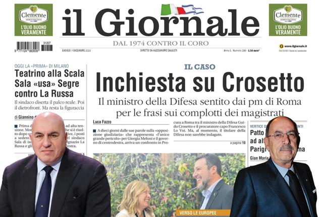 Guido Crosetto e Antonio Angelucci