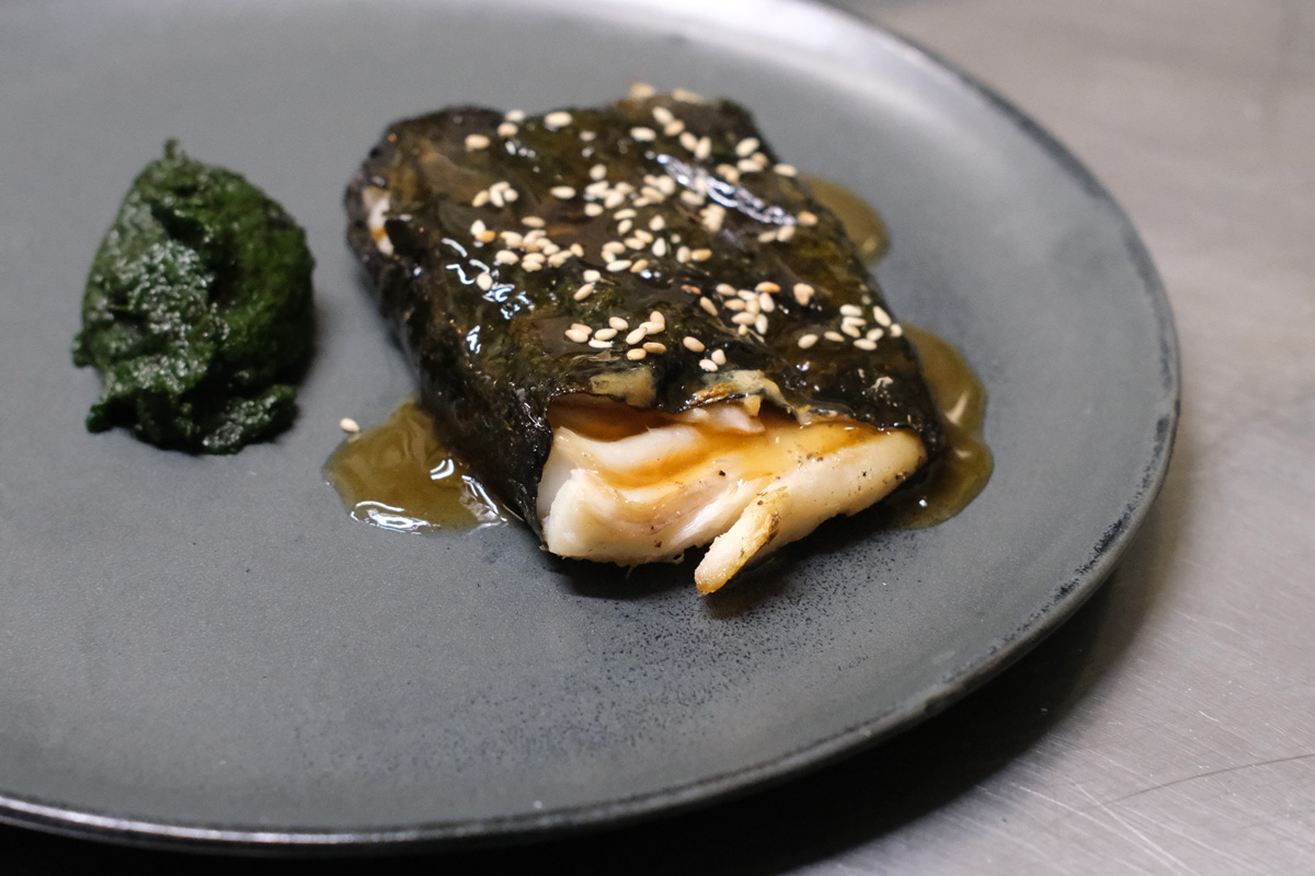 Hygge Involtino di razza, alga noti, rucola