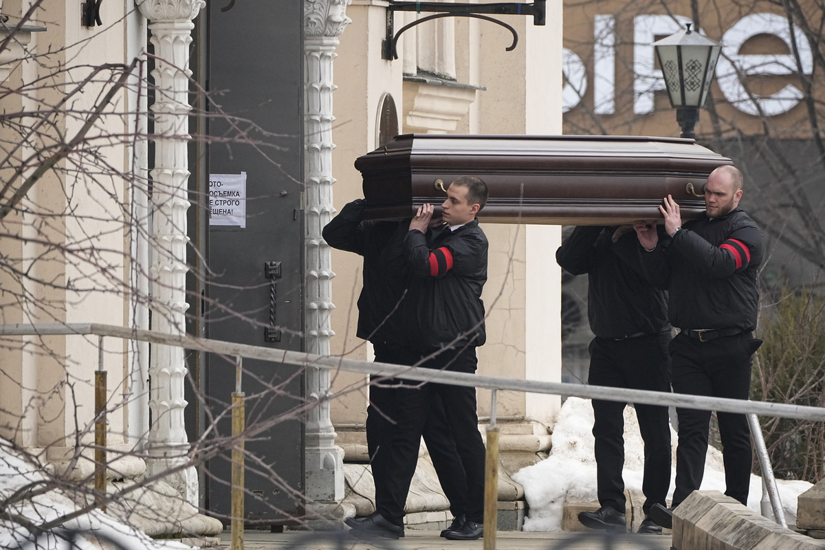 I funerali di Alexei Navalny a Mosca I funerali di Alexei Navalny a Mosca