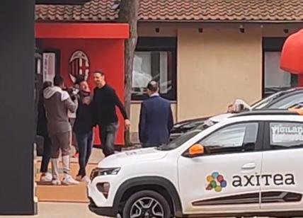 Milan, Ibrahimovic a Milanello. Ecco Zlatan dopo la manita con l'Inter. Video