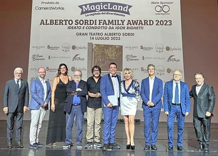 '"Alberto Sordi Family Award 2023". Isoardi, Avati, Pucci e... I vincitori