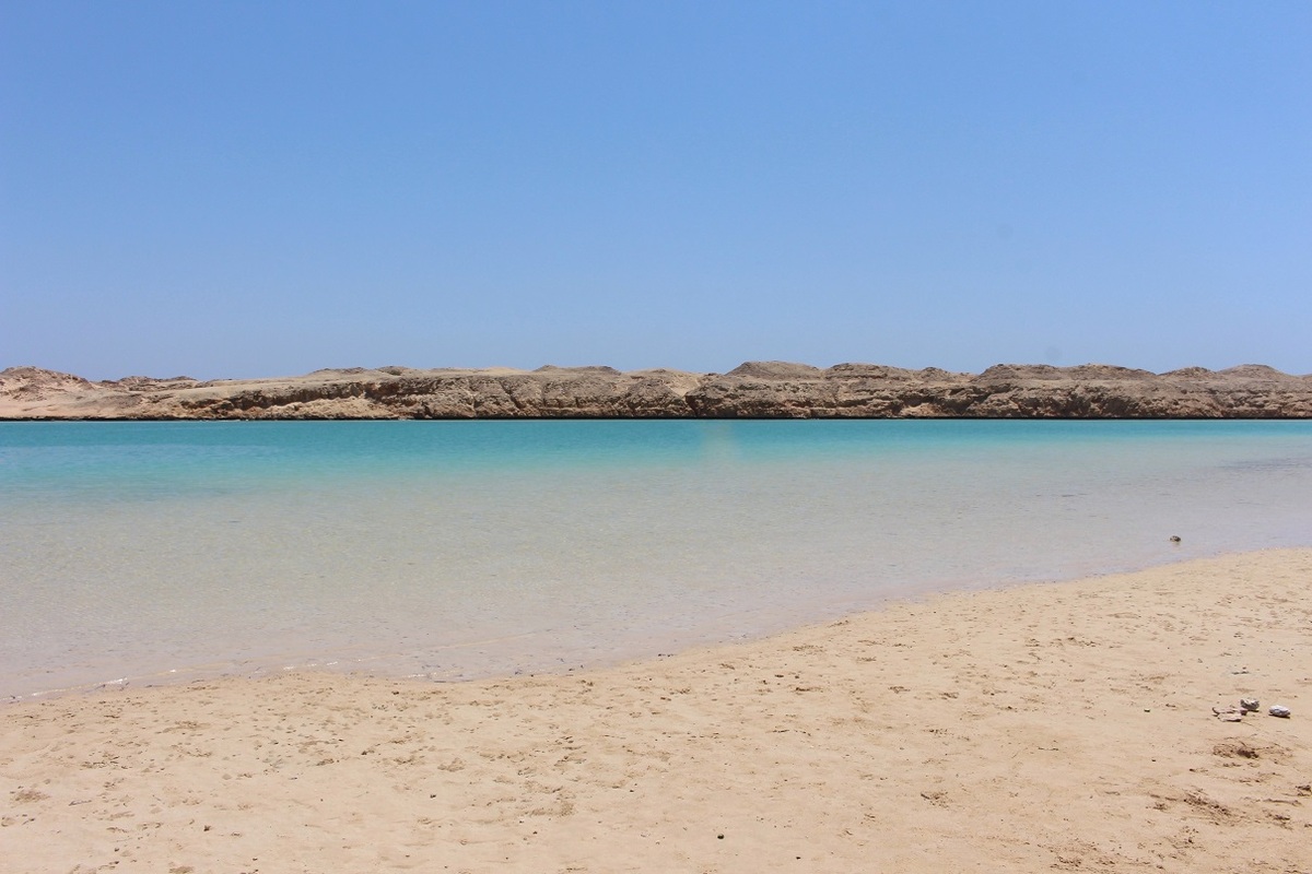 Il lago magico nel parco di Ras Mohammed Il lago magico nel parco di Ras Mohammed