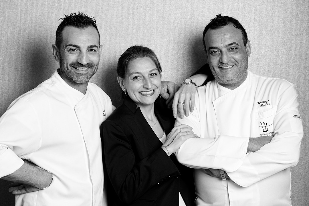 Il Moro Monza menù letterario   Salvatore, Antonella e Vincenzo