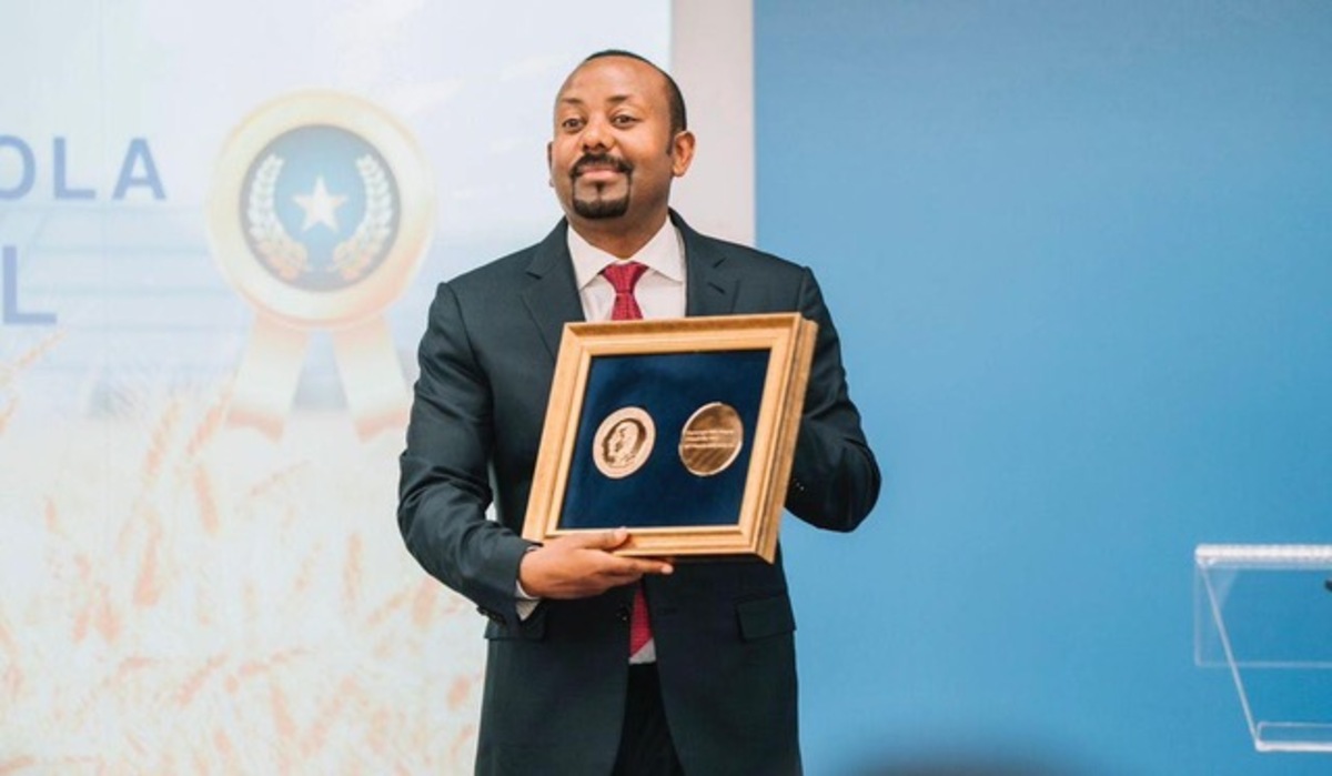 Il premier Abiy Ahmed riceve alla Fao la medaglia agricola Il premier Abiy Ahmed riceve alla Fao la medaglia agricola