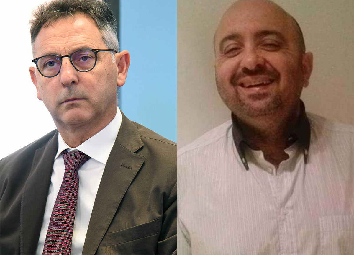 Il sindaco di Triggiano Antonio Donatelli e Alessandro Cataldo marito dell’assessore regionale Anita Maurodinoia Il sindaco di Triggiano Antonio Donatelli e Alessandro Cataldo marito dell’assessore regionale Anita Maurodinoia