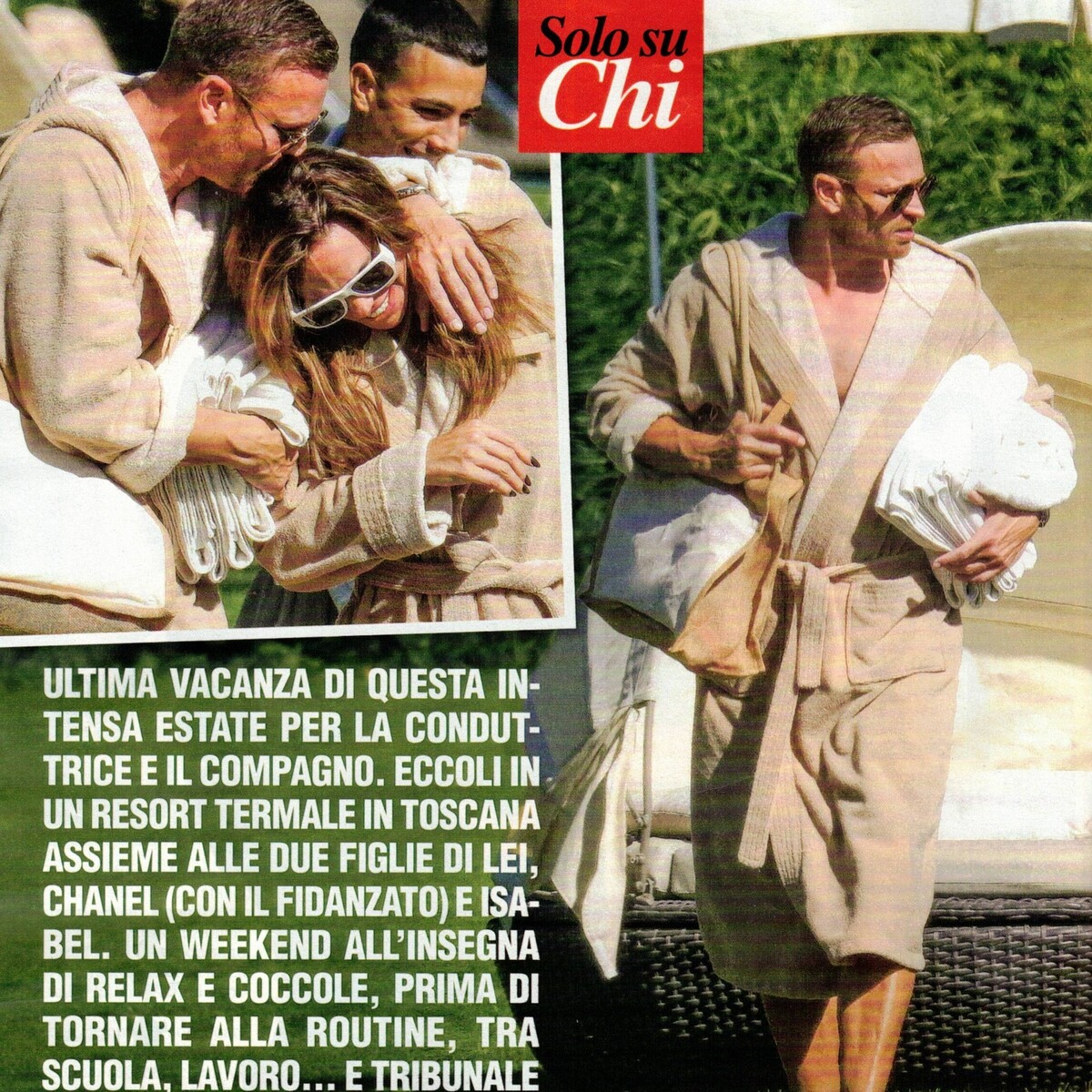 Ilary Blasi. Foto: settimanale Chi Ilary Blasi. Foto: settimanale Chi