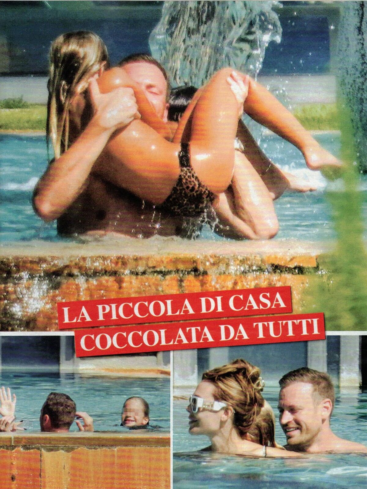 Ilary Blasi. Foto: settimanale Chi Ilary Blasi. Foto: settimanale Chi