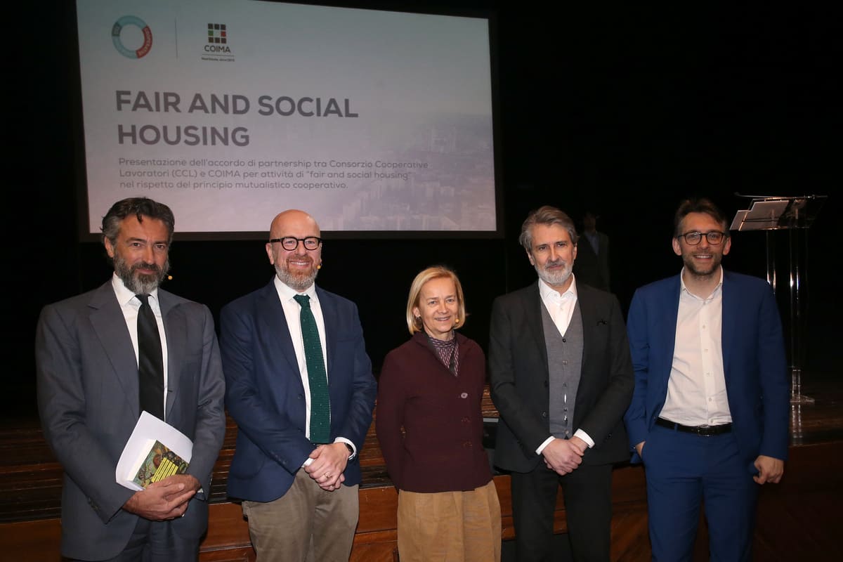 CCL e COIMA: accordo per realizzare opere di “Fair and Social housing”