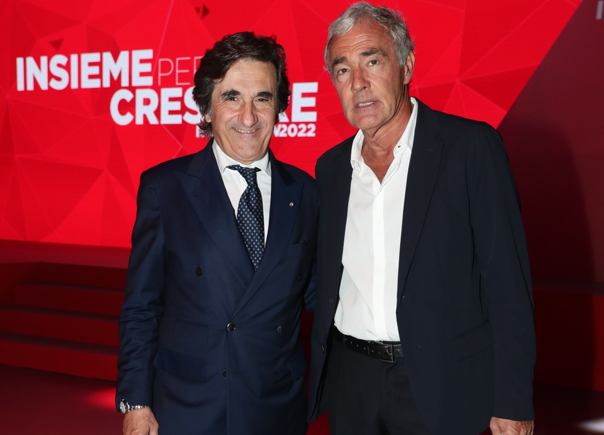 Urbano Cairo e Massimo Giletti Urbano Cairo e Massimo Giletti