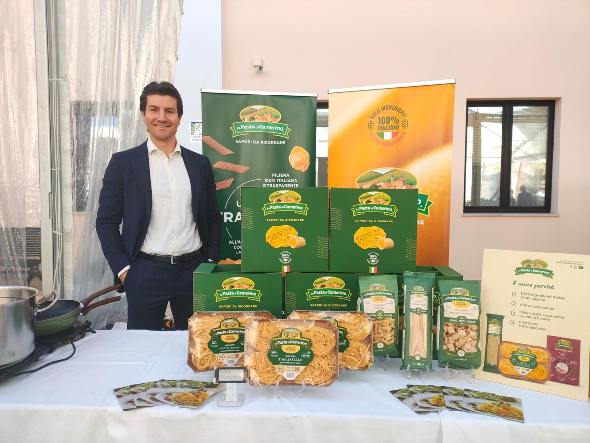 Il CEO Federico Maccari in azienda Il CEO Federico Maccari in azienda