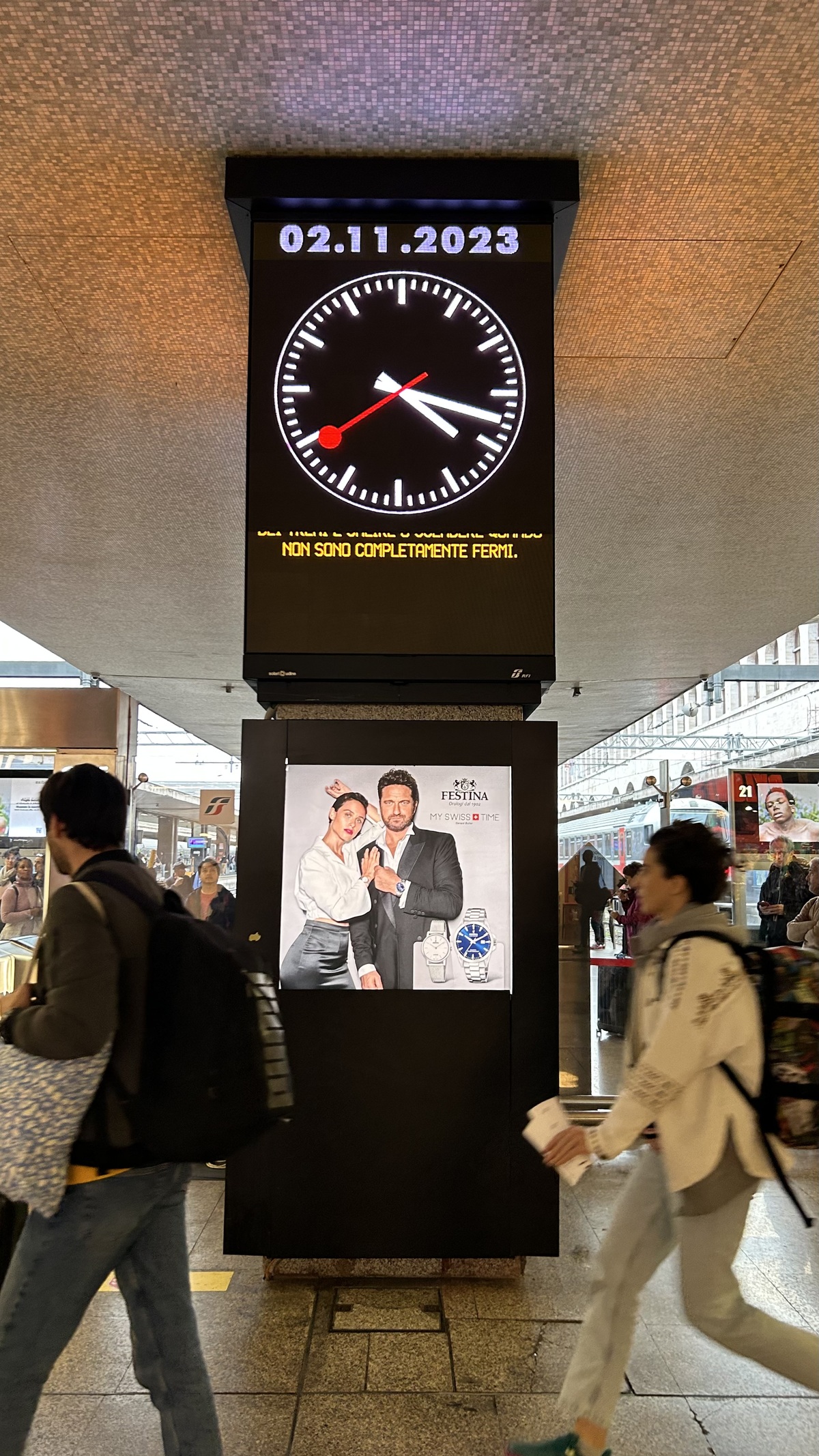 Festina è il nuovo Time Sponsor di Roma Termini Festina è il nuovo Time Sponsor di Roma Termini