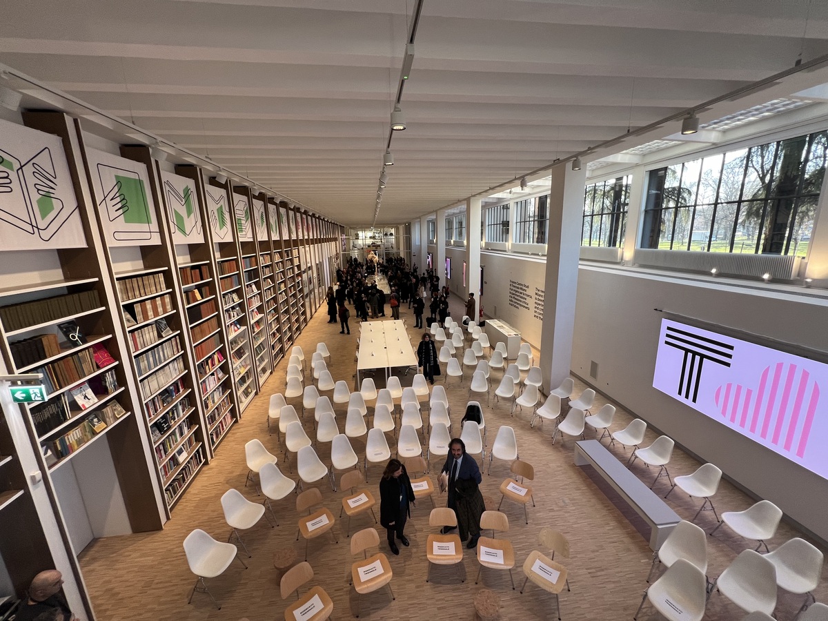 Stefano Boeri inaugura il nuovo spazio del Centro Studi della Triennale Stefano Boeri inaugura il nuovo spazio del Centro Studi della Triennale