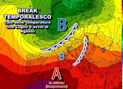 Meteo fine luglio