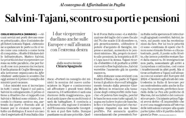 la piazza sul corriere