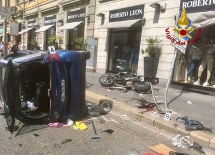 Incidente a Milano: ciclista in gravi condizioni, in prognosi riservata. FOTO