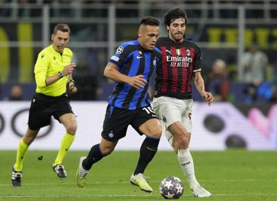 Inter Milan Lautaro Tonali