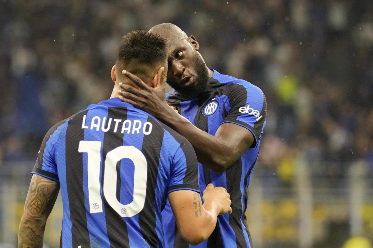 Lautaro Martinez e Lukaku (foto Lapresse) Lautaro Martinez e Lukaku (foto Lapresse)