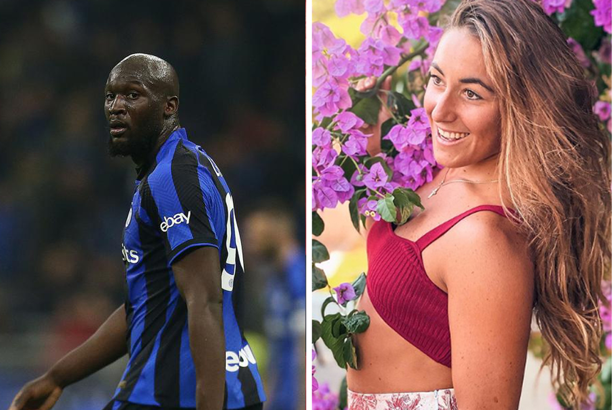Lukaku - Sofia Goggia (foto Lapresse e Instagram iamsofiagoggia)