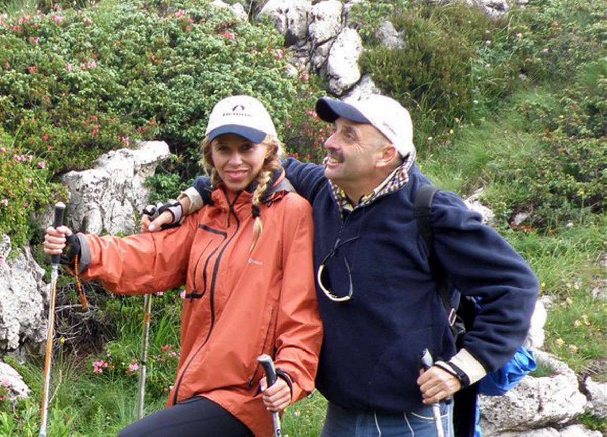 Ania Goledzinowska e Paolo Brosio Ania Goledzinowska e Paolo Brosio
