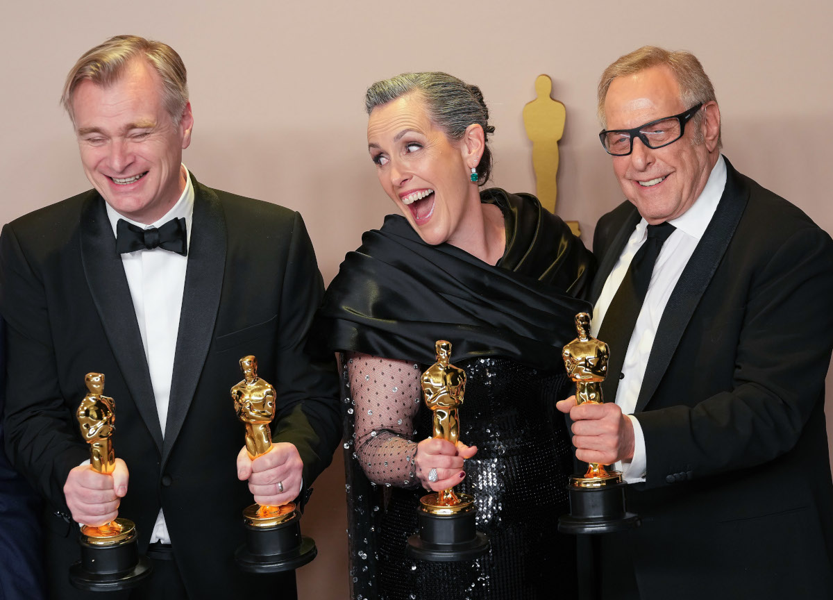 Christopher Nolan, Emma Thompson e Charles Raven