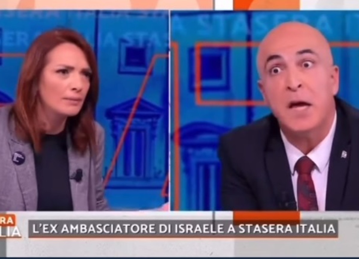L’ex ambasciatore israeliano: “Distruggeremo Gaza”. E litiga con la sardina