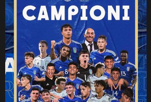 L'Italia Under 19 è campione d'Europa L'Italia Under 19 è campione d'Europa