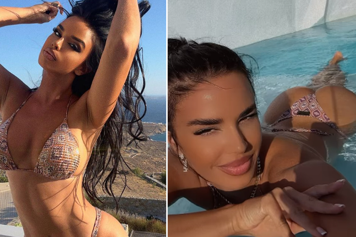 Ivana Knoll, vacanze a Mykonos (Instagram knolldoll) Ivana Knoll, vacanze a Mykonos (Instagram knolldoll)