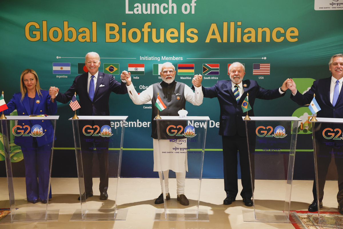 Giorgia Meloni, Joe Biden, Narendra Modi, Luiz Inacio Lula da Silva, Alberto Fernande Giorgia Meloni, Joe Biden, Narendra Modi, Luiz Inacio Lula da Silva, Alberto Fernande