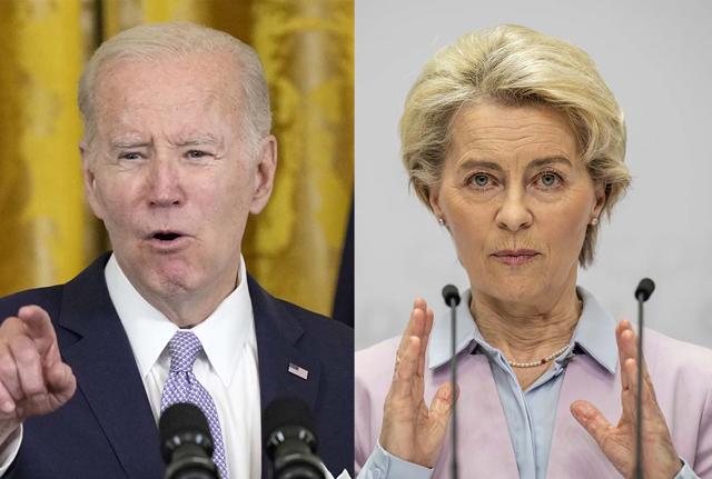 Joe Biden Ursula e Von Der Leyen Joe Biden Ursula e Von Der Leyen