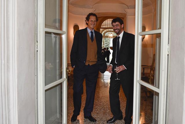 John Elkann e Andrea Agnelli John Elkann e Andrea Agnelli