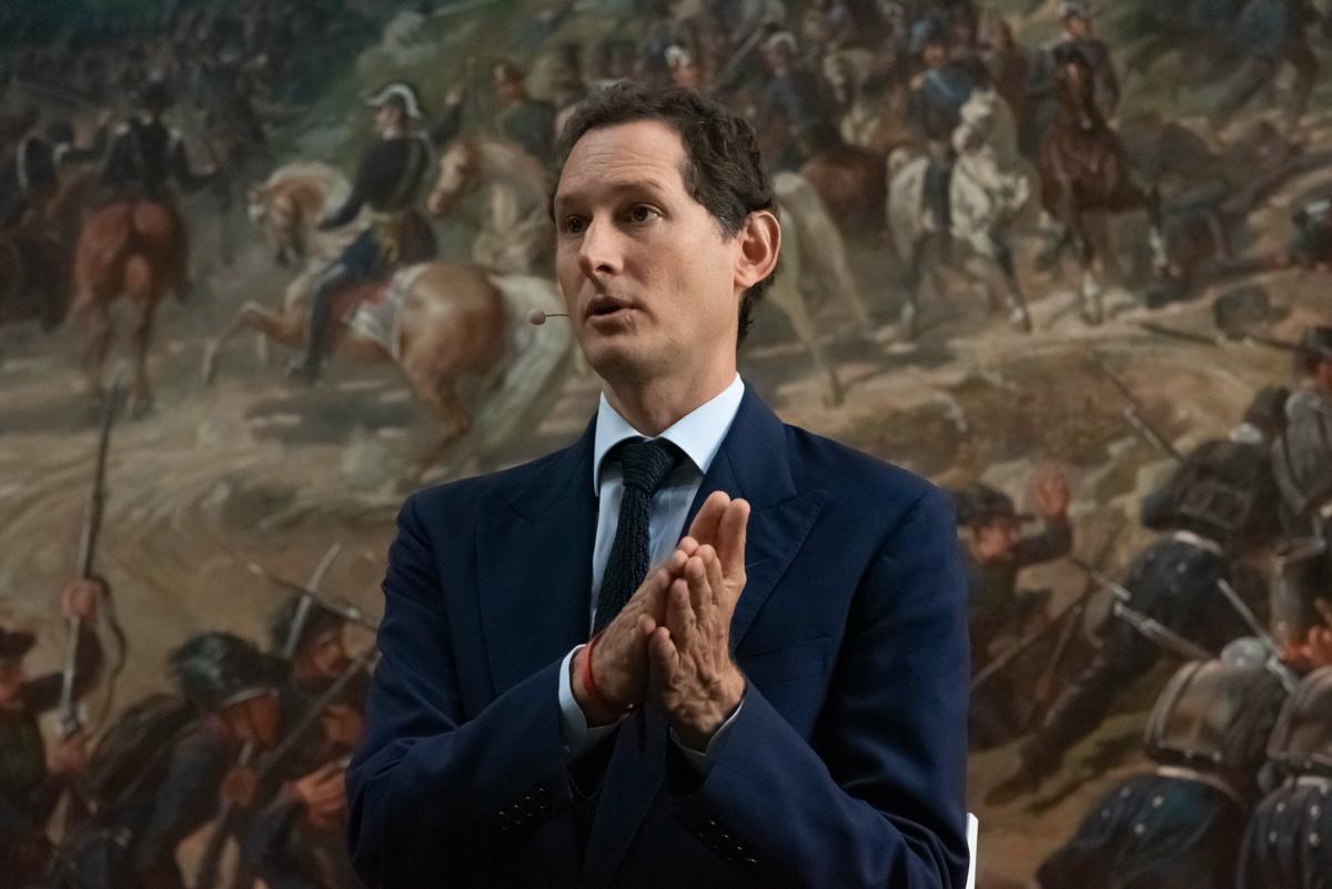 L’ingresso dello Stato in Stellantis, pressing del governo Meloni. John Elkann dice no (foto Lapresse) L’ingresso dello Stato in Stellantis, pressing del governo Meloni. John Elkann dice no (foto Lapresse)