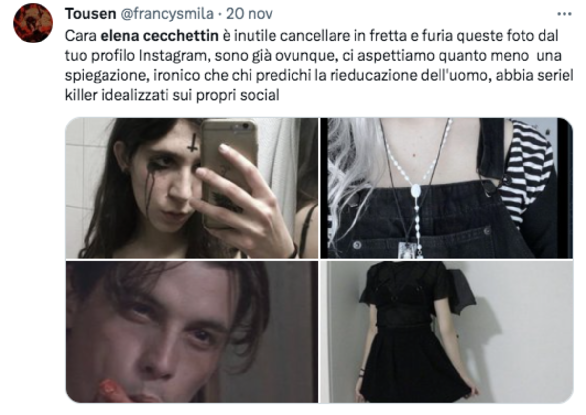 Elena Cecchetin social Elena Cecchetin social