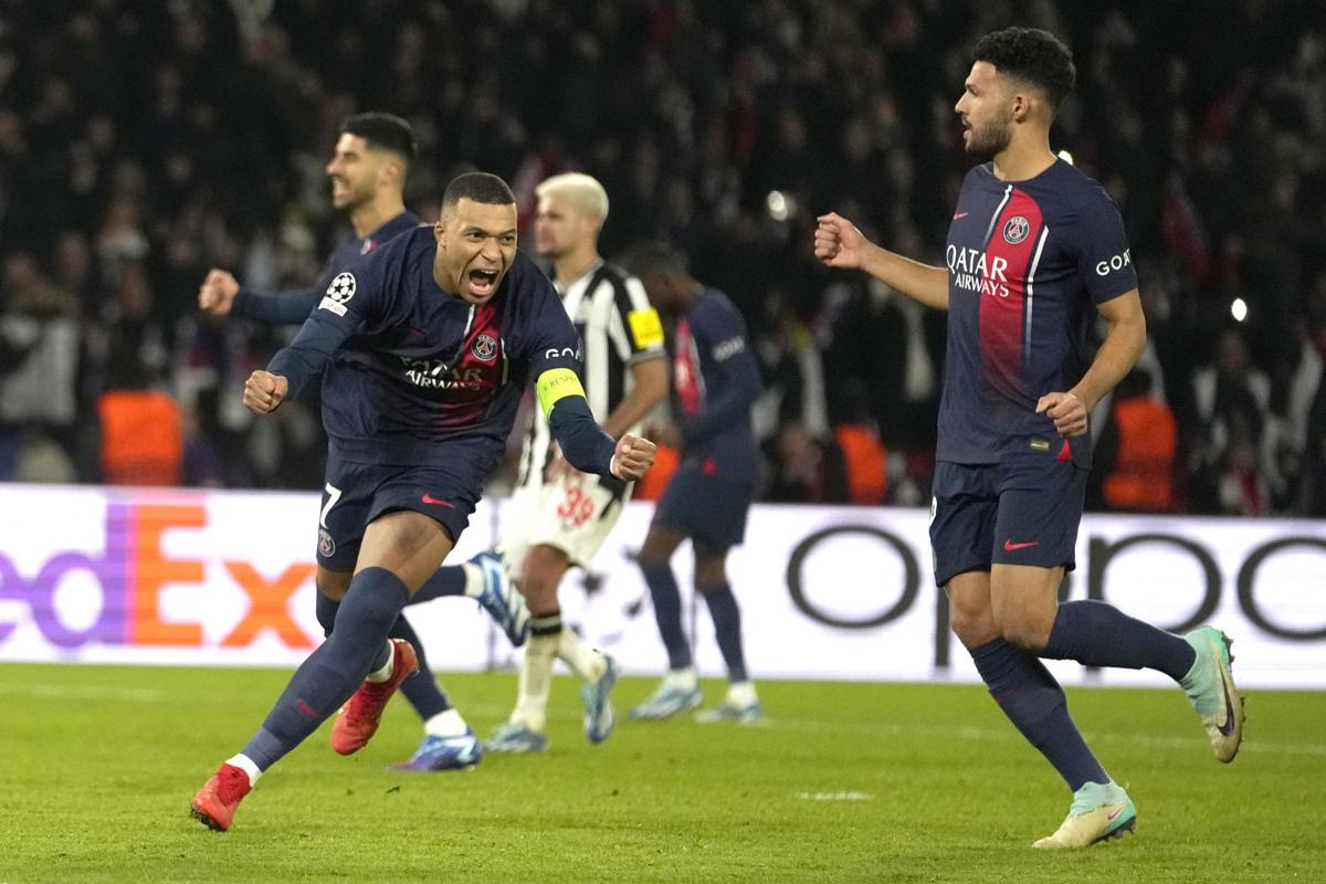 Psg Newcastle Milan Champions League 