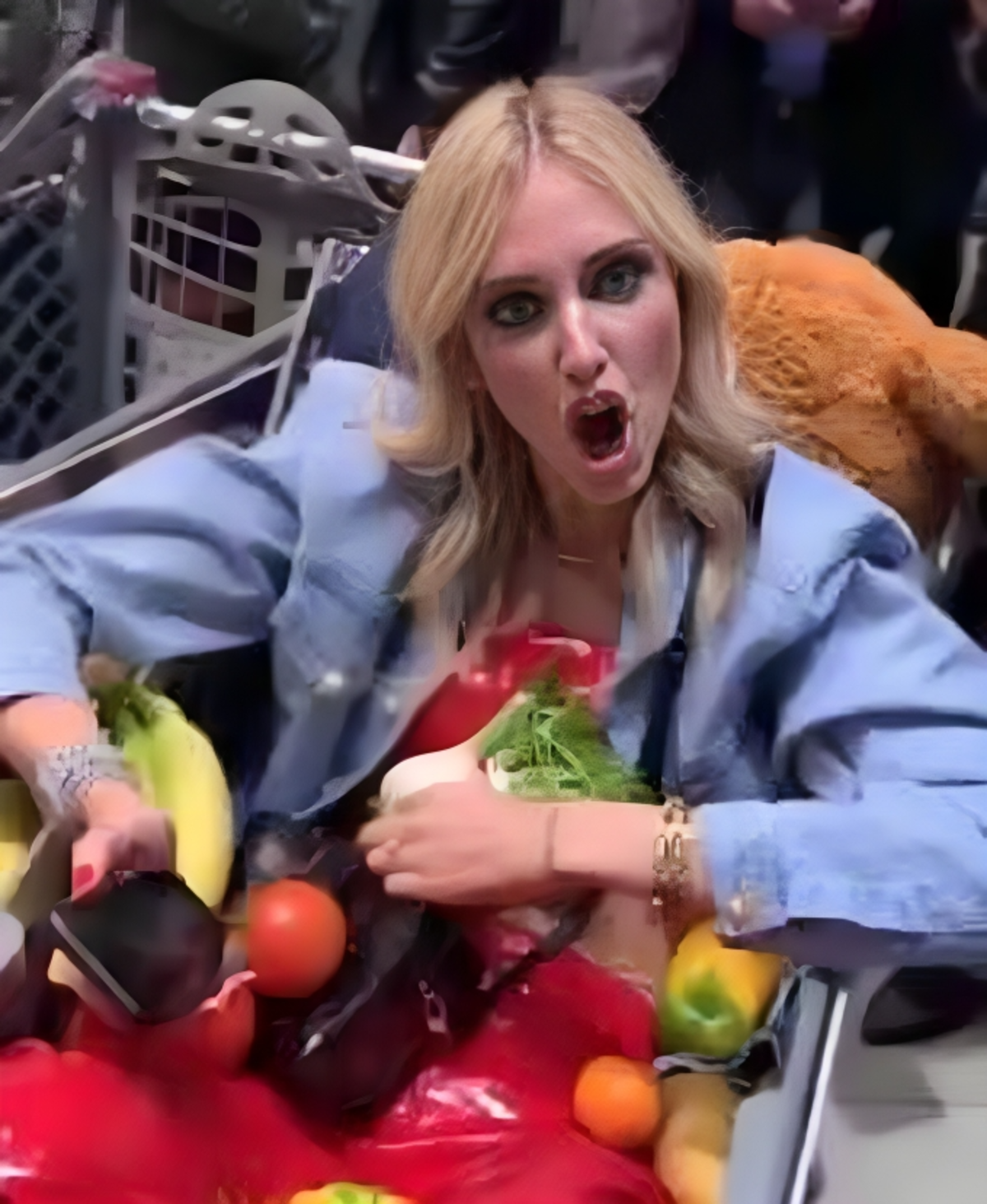Meme Chiara Ferragni (fonte Dagospia) Meme Chiara Ferragni (fonte Dagospia)