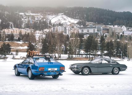 Le iconiche Lamborghini al Concorso d'Eleganza "The I.C.E di St.Moritz