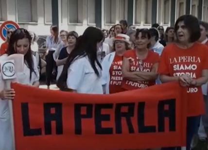 La Perla, 350 dipendenti senza stipendio. I sindacati protestano