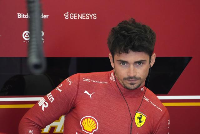Charles Leclerc (foto Lapresse) Charles Leclerc (foto Lapresse)