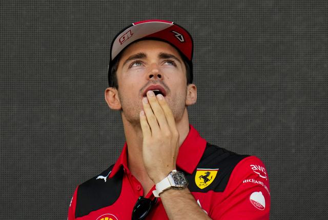 Charles Leclerc (foto Lapresse) Charles Leclerc (foto Lapresse)