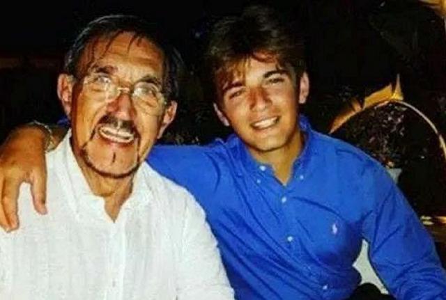 Ignazio La Russa con il figlio Leonardo Ignazio La Russa con il figlio Leonardo