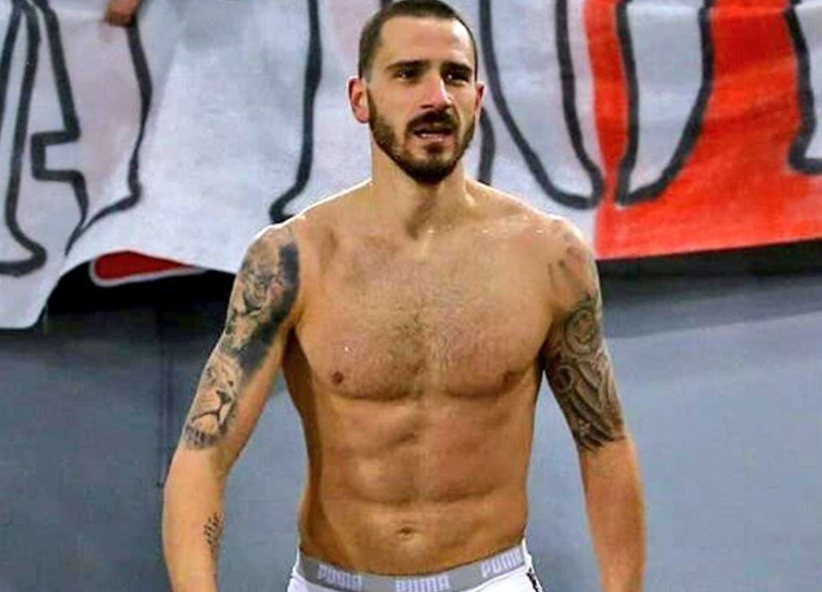 Leonardo Bonucci nudo