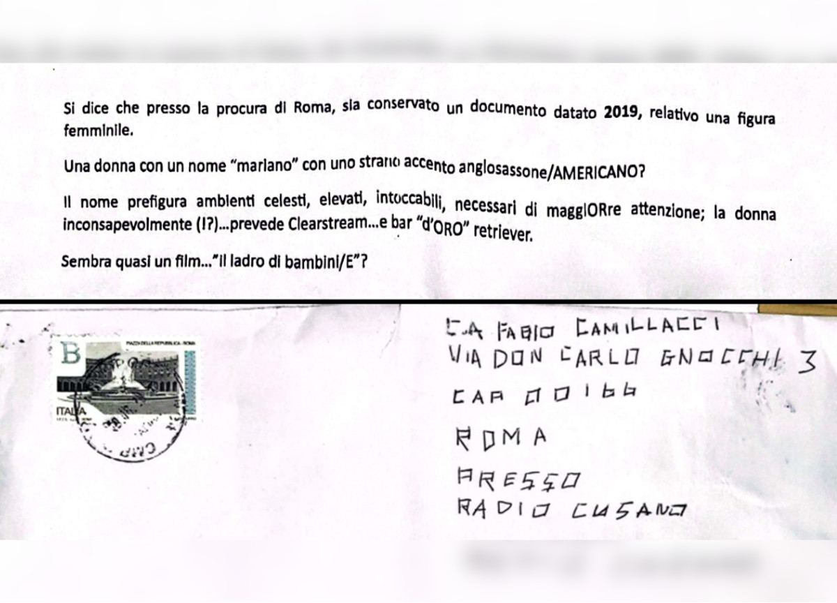 lettera su Emanuela Orlandi